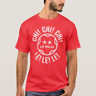 T-shirt Fútbol du Chili/T-shirt du football