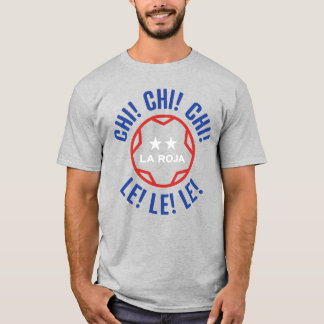 T-shirt Fútbol du Chili/T-shirt du football