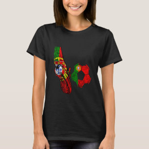 T-shirt Futebol Portugal Pride Portugal Socle portugais