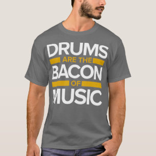 T-shirt Fûts de musique Bacon 1
