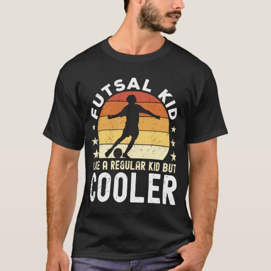 T-shirt Futsal Kid Avec Futsal Soccer Ball (Devant)
