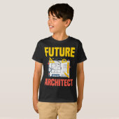 T-shirt Futur architecte Architecture drôle Architecte (Devant entier)