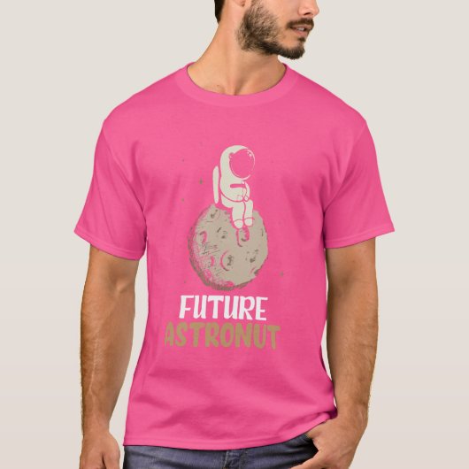 T-shirt Futur astronaute (Devant)