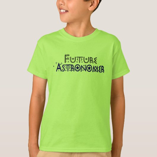 T-shirt Futur astronome (Devant)