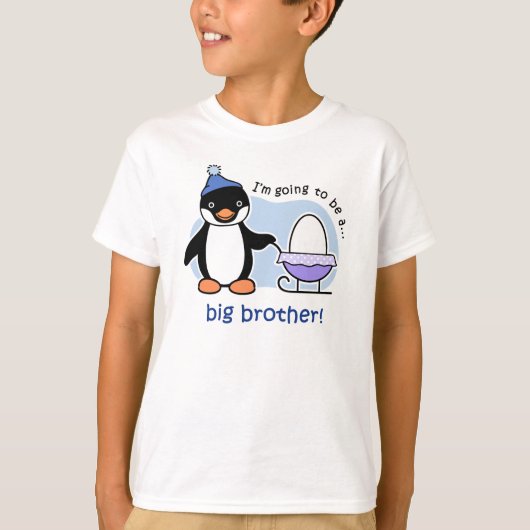 T-shirt Futur Big Brother Penguin (Devant)