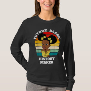 T-shirt Futur Black History Maker JunetDix HBCU Afro Gi