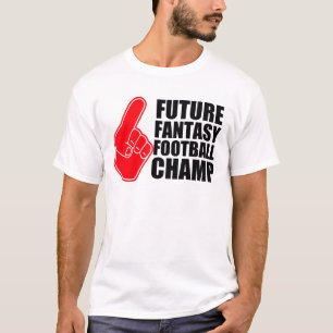 T-shirt Futur champion du football d'imaginaire