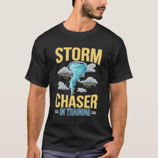 T-shirt Futur Chaser De Tempête Dans L'Entraînement Chaser