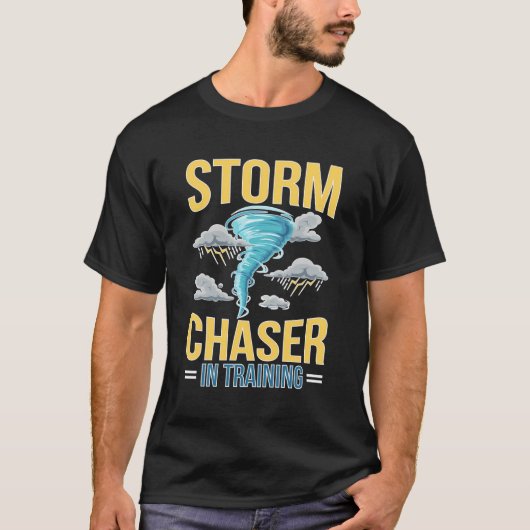 T-shirt Futur Chaser De Tempête Dans L'Entraînement Chaser (Devant)