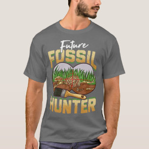 T-shirt Futur chasseur de fossiles Dinosaure Paléontologue