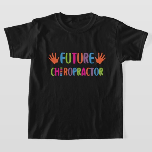 T-shirt futur chiropraticien (Poser)