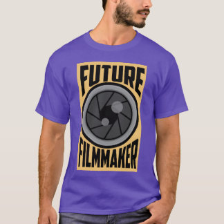 T-shirt Futur cinéaste Film Cadeau étudiant vintage