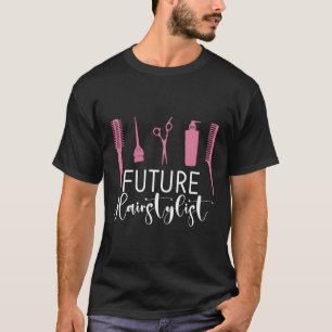 T-shirt Futur coiffeur Barber Dresseur de cheveux