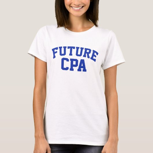 T-shirt Futur CPA Futur comptable (Devant)