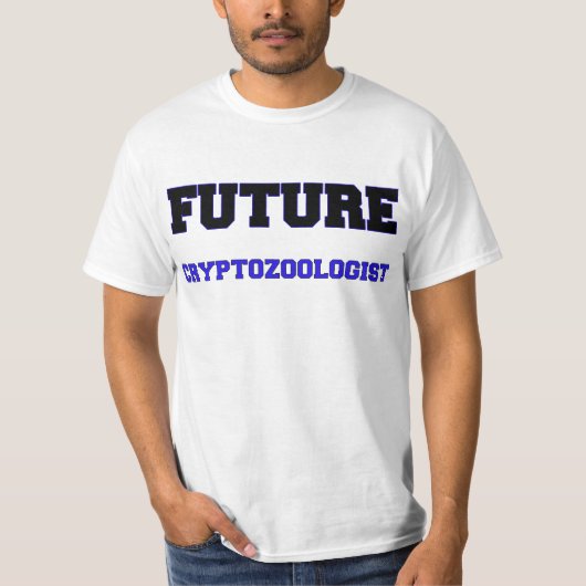 T-shirt Futur Cryptozoologist (Devant)