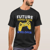 T-shirt Futur développeur de jeu vidéo Programme de concep (Devant)