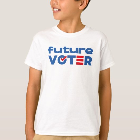 T-shirt Futur électeur (Devant)