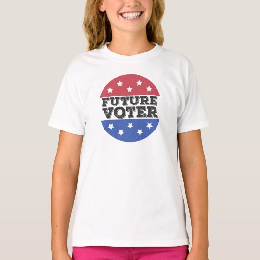 T-shirt Futur électeur (Devant)