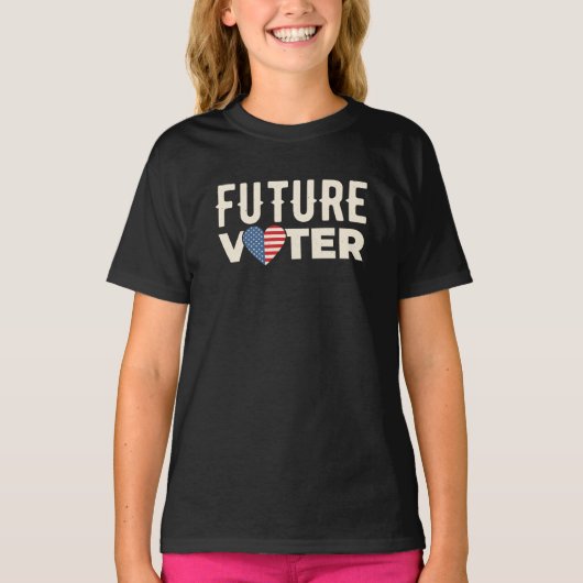 T-shirt Futur électeur (Devant)
