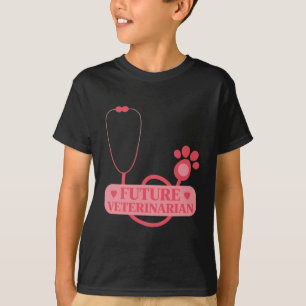 T-shirt Futur enfant vétérinaire vétérinaire vétérin