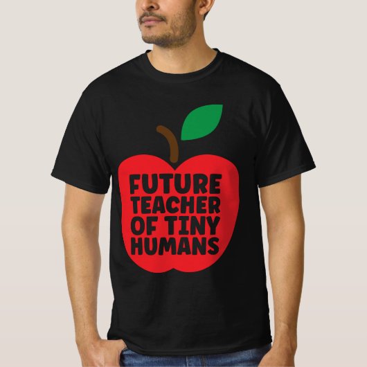 T-shirt Futur Enseignant de Petits Humains (Devant)