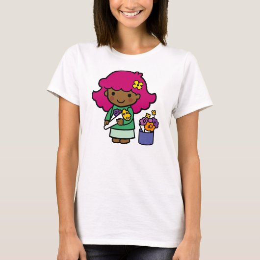 T-shirt Futur fleuriste (Devant)
