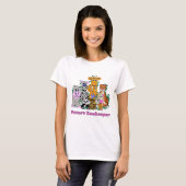 T-shirt Futur gardienne de zoo (Devant entier)