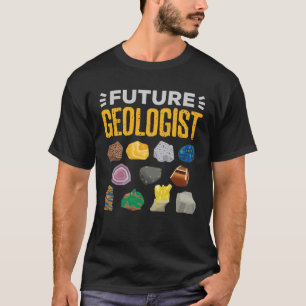 T-shirt Futur géologue étudiant en géologie