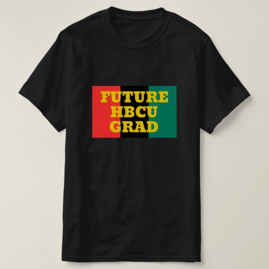 T-shirt Futur HBCU Grad (Design devant)