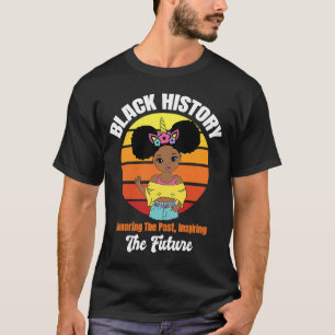 T-shirt Futur histoire noire créateur jeunesse Black Girl