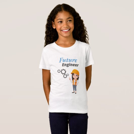 T-Shirt Futur ingénieur (Devant entier)