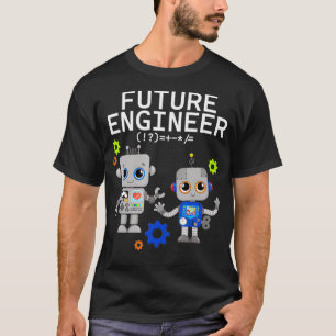 T-shirt Futur Ingénieur Costume Robot Robot Adultes Roboti