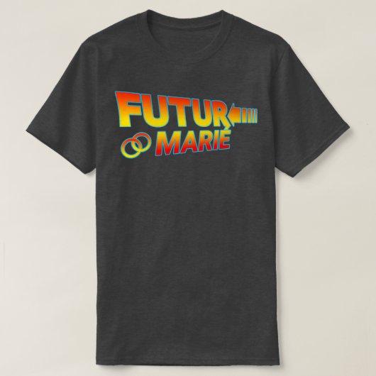 T-shirt Futur marié 2 (Design devant)