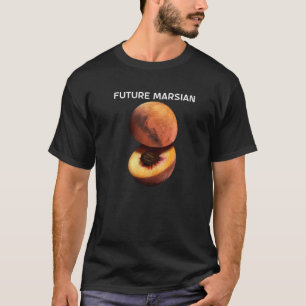 T-shirt Futur Mars Marsien Pour Astronome Planète Rouge