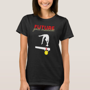 T-shirt Futur Médaillé D'Or Gymnaste On Balance