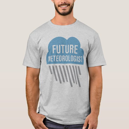 T-shirt Futur météorologiste (Devant)