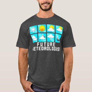 T-shirt Futur Meteorologiste Storm Chaser Tornado