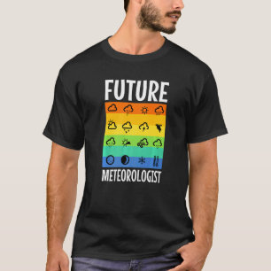 T-shirt Futur météorologue