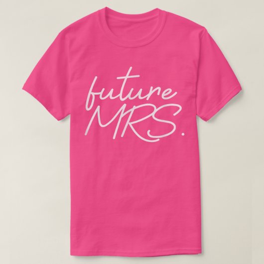 T-shirt Futur Mme (Design devant)