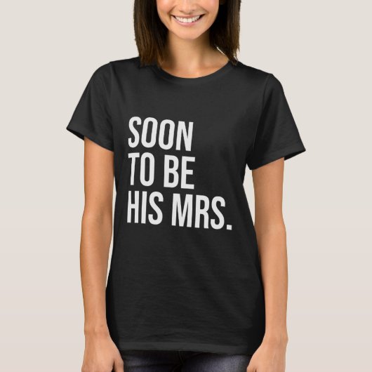 T-shirt Futur Mme Future Wife Bride 1 (Devant)