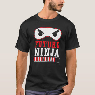 T-shirt Futur Ninja Mercenaire Shuriken Kunai Shinobi Ninj