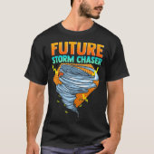 T-shirt Futur ouragan Tornado Chaser Tornado Hurricane Thu (Devant)