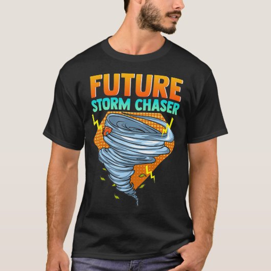 T-shirt Futur ouragan Tornado Chaser Tornado Hurricane Thu (Devant)