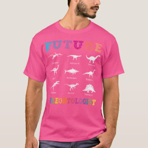 T-shirt Futur paléontologue Paléo Chasse Fossile