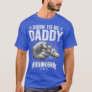 T-shirt Futur papa 2023 Révélation du sexe Grossesse Bébé