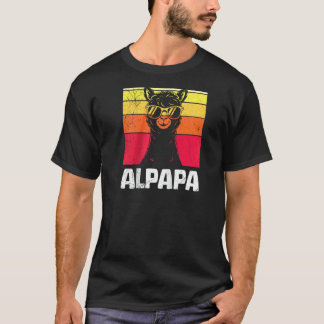 T-shirt Futur Papa ALPAKADADDY Rétro Drôle Futur Papa