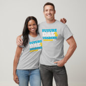T-shirt Futur papa Chargement Canard en caoutchouc (Unisexe)