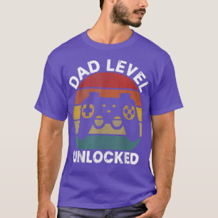 T-shirt Futur papa Niveau débloqué Bientôt père Grossesse