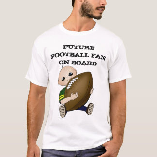T-shirt Futur passioné du football à bord