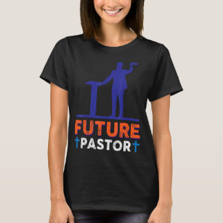 T-shirt Futur pasteur prêtre Clergé